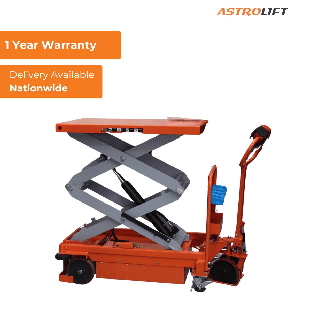 Buy Mobile Lift Trolley - Electric in Material Handling available at Astrolift NZ